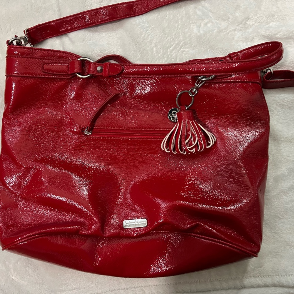 Red Jessica Simpson Handbag